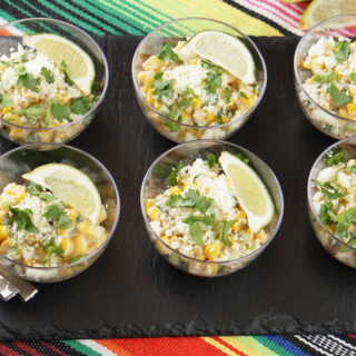 Mexican street corn cups