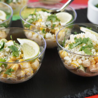 Mexican street corn cups