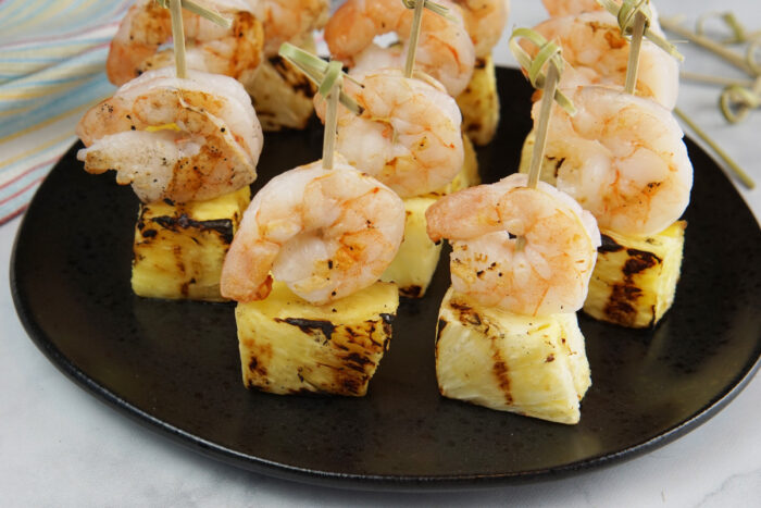 Shrimp & Pineapple Skewers