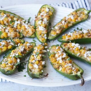 Mexican Street Corn Jalapeno Poppers