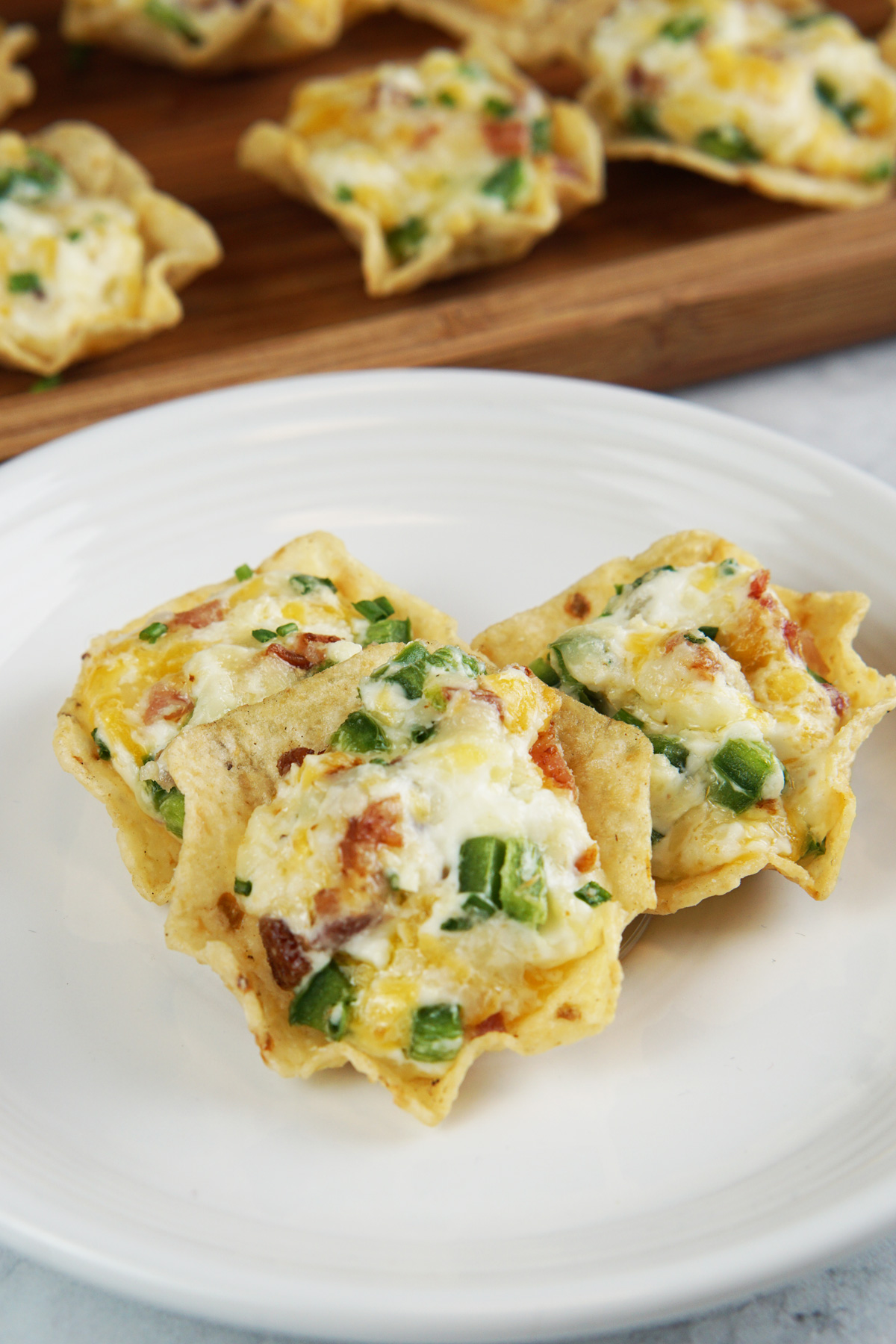 Bacon jalapeno popper bites