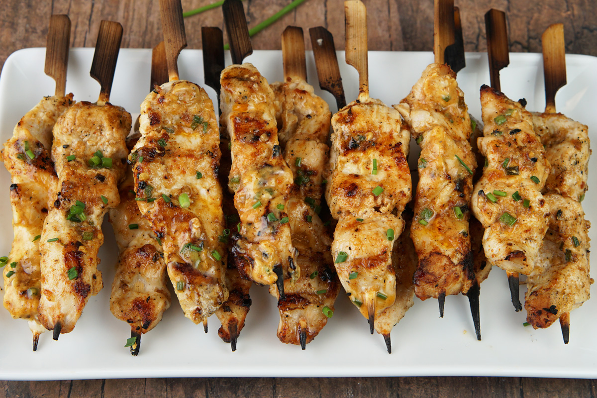 Cowboy Butter Chicken Skewers