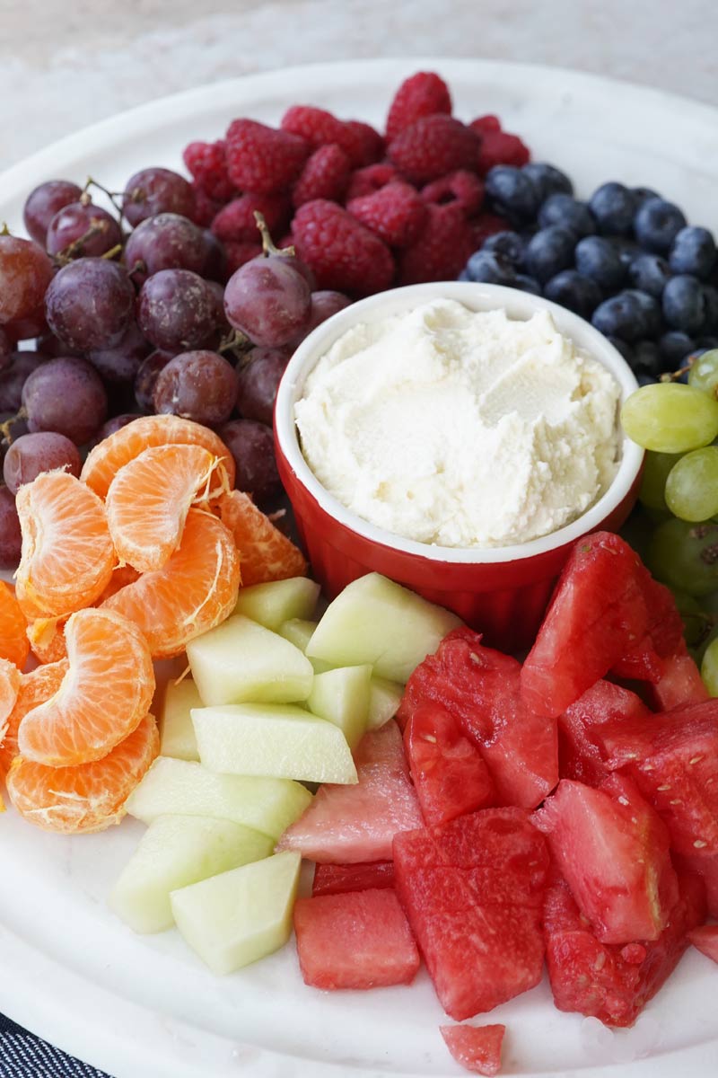 summer fruit platter
