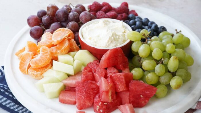 summer fruit platter