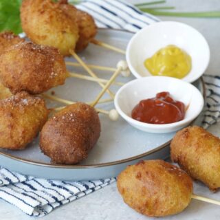 mini corn dogs