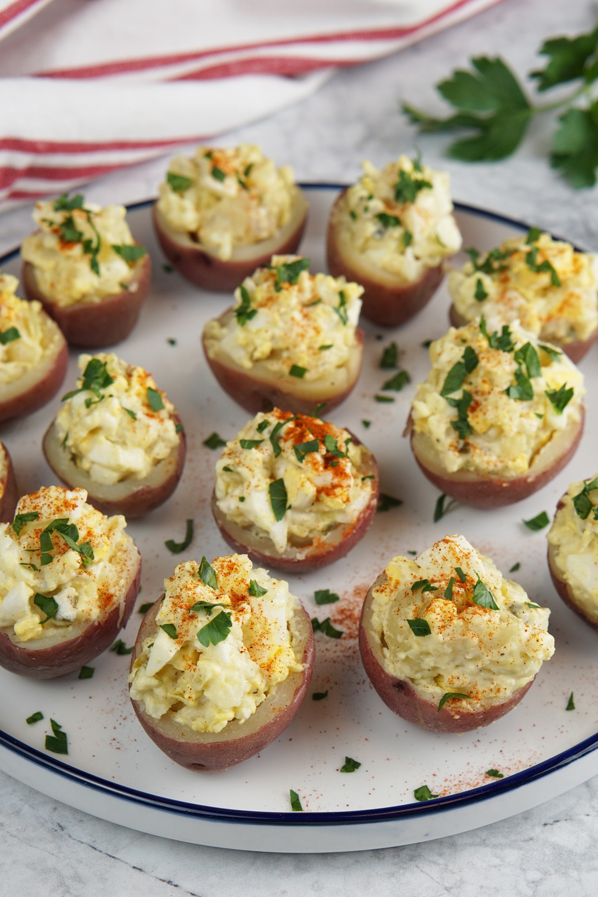 Potato salad bites