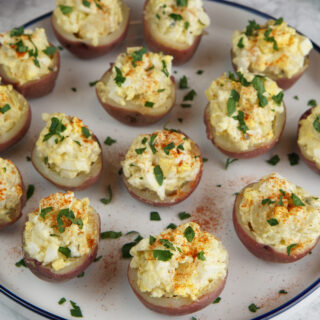 Potato salad bites