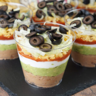 7-layer dip cups