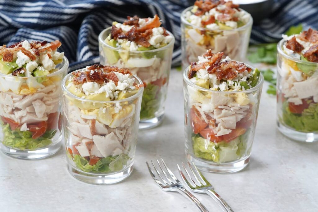 cobb salad cups