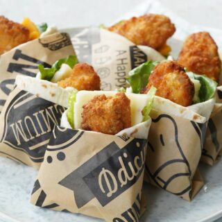 mini chicken wraps