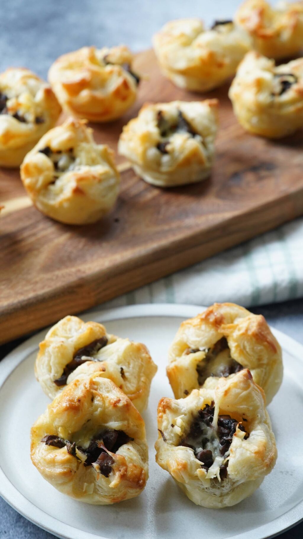mushroom tartlets