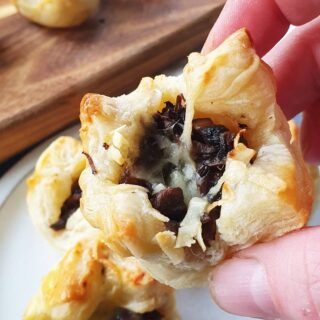 mushroom tartlet