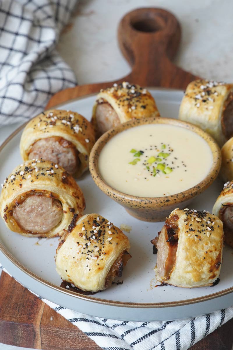 puff pastry beer brats