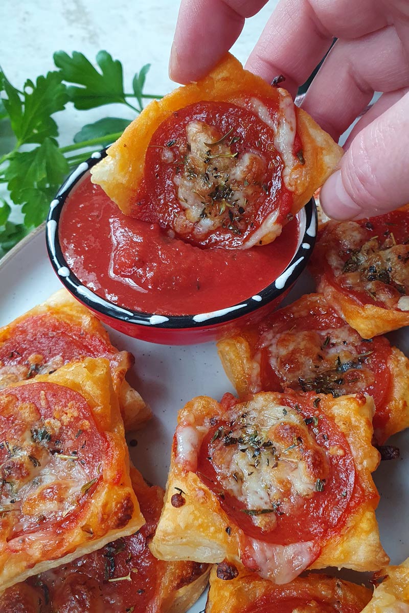 puff pastry pizza