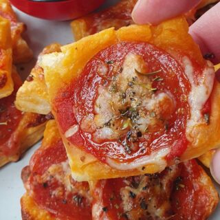 puff pastry pizza