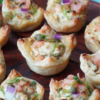 puff pastry salmon