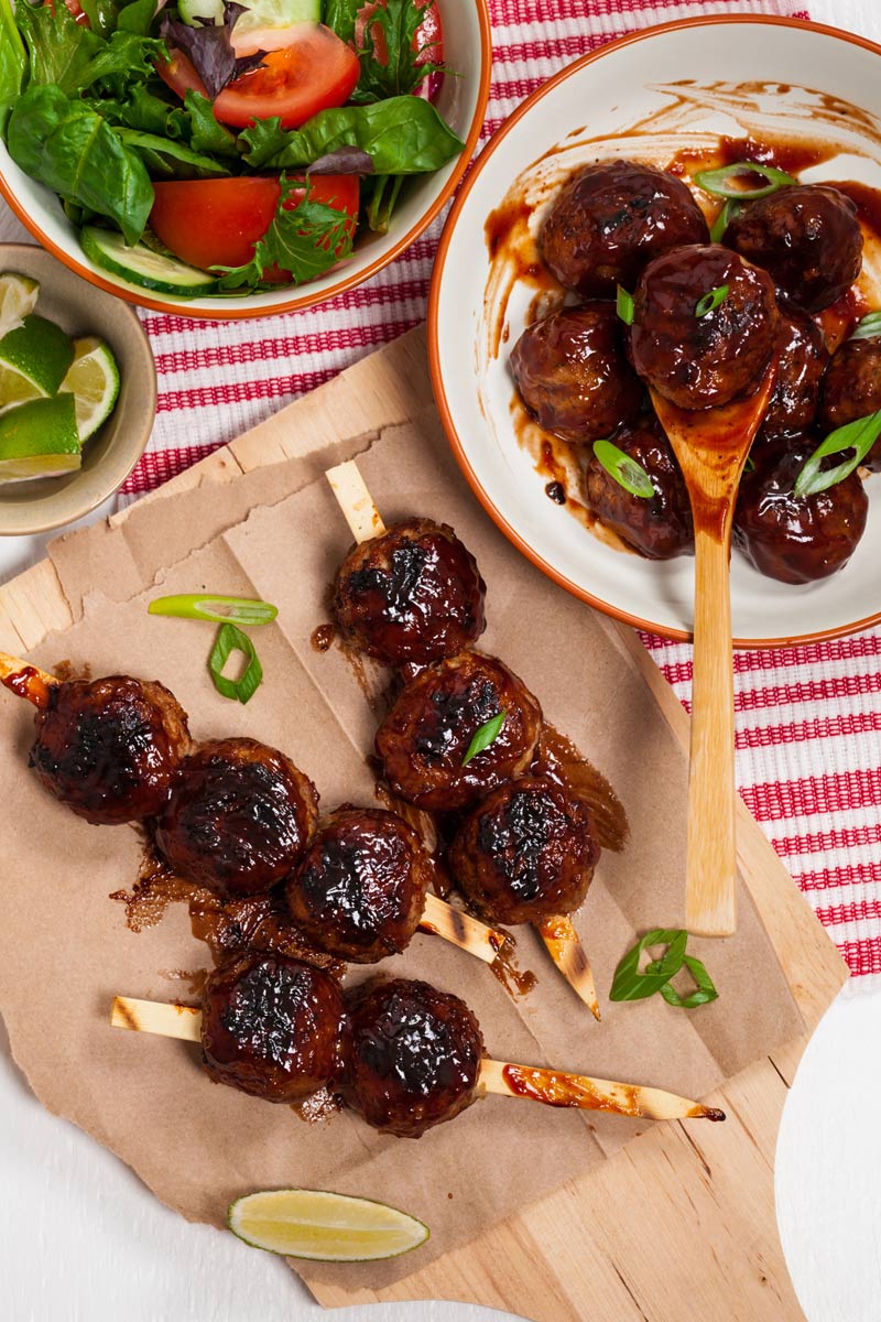 BBQ meatballs