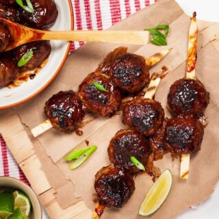 BBQ meatballs