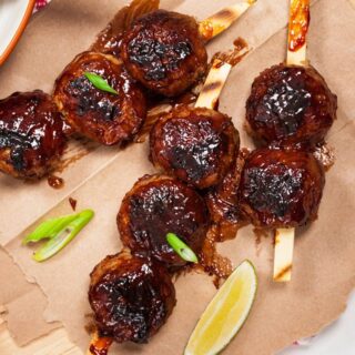 BBQ meatballs