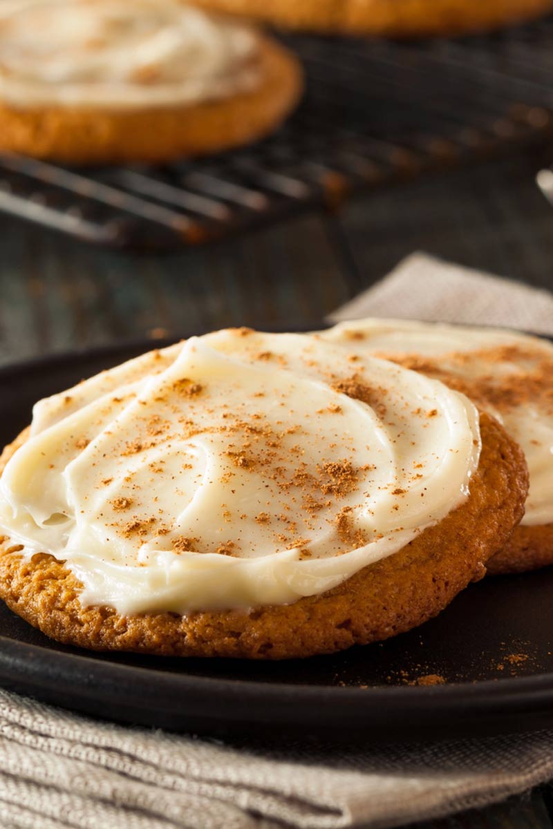 pumpkin spice cookies