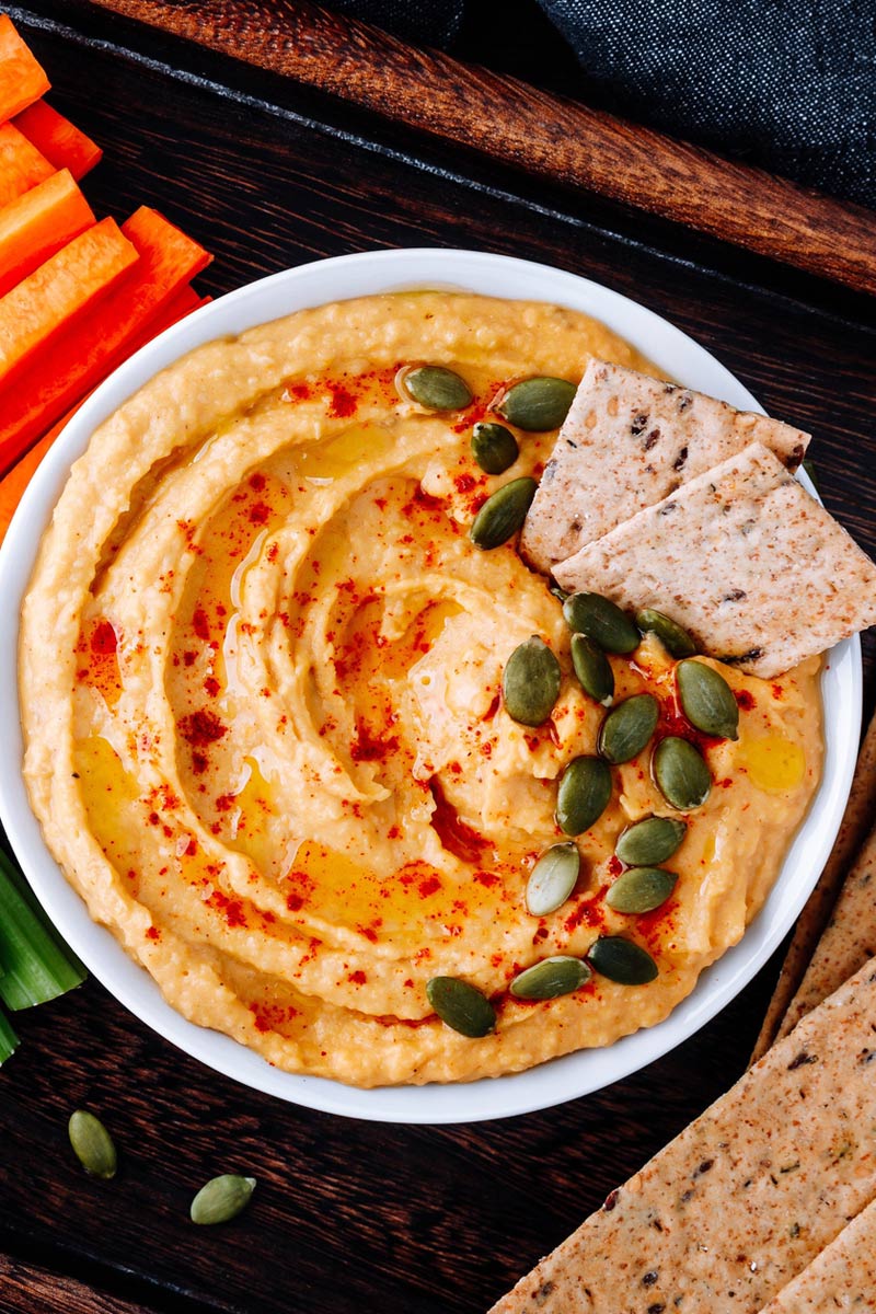 Pumpkin hummus