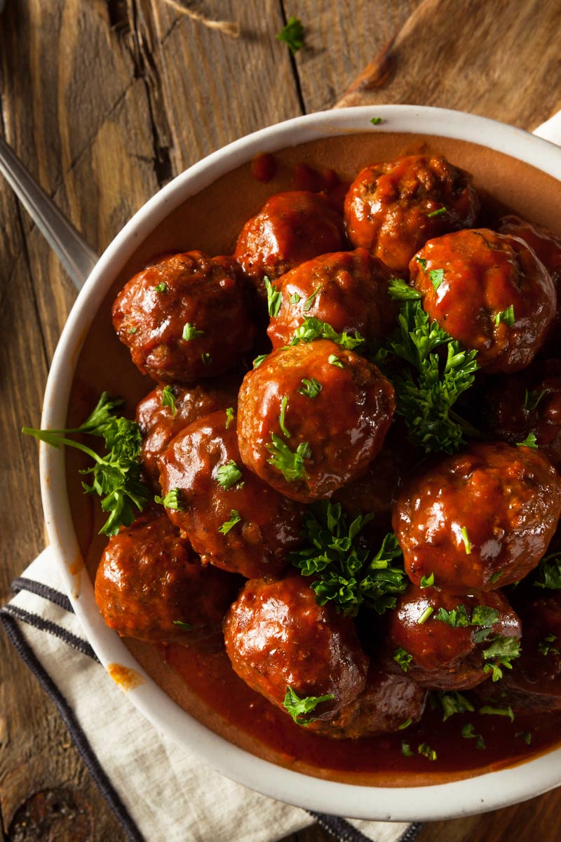 sweet and sour meatballs