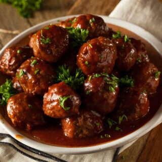 sweet and sour meatballs