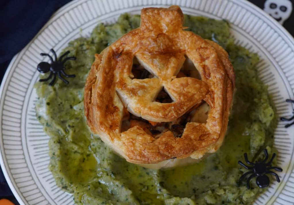 jack o'lantern pies