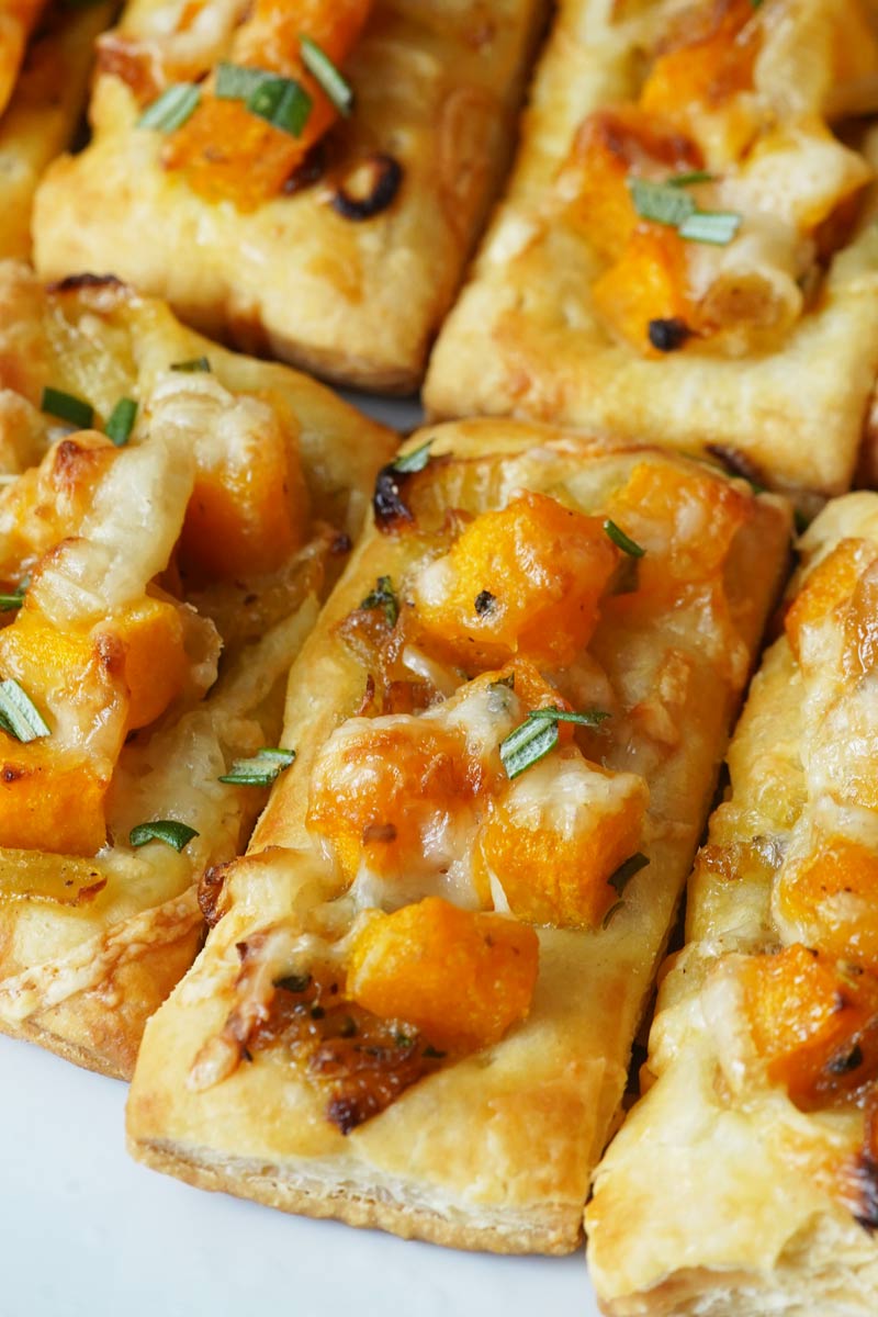 butternut squash puff pastries