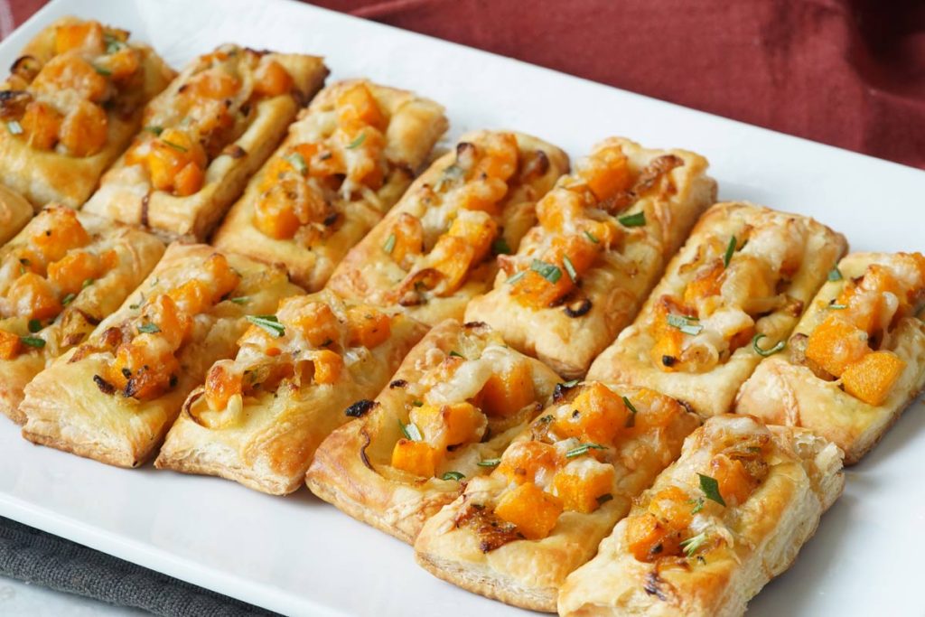 butternut squash puff pastries