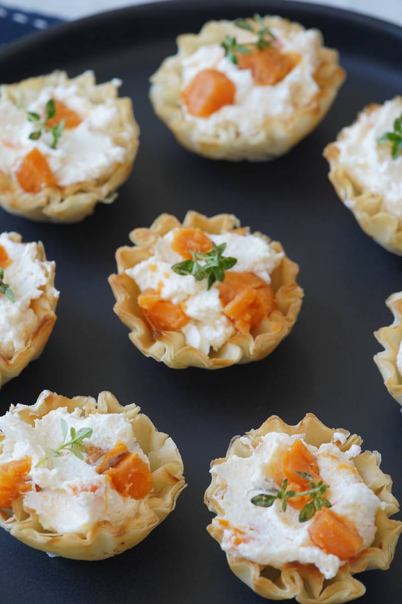 Butternut Squash & Thyme Tartlet