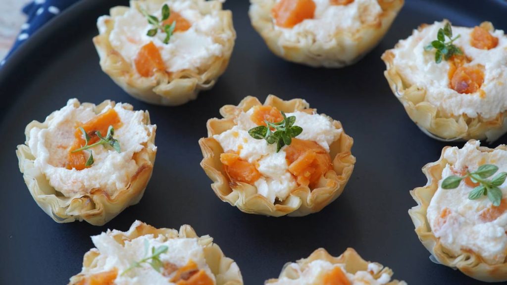 Butternut Squash & Thyme Tartlet