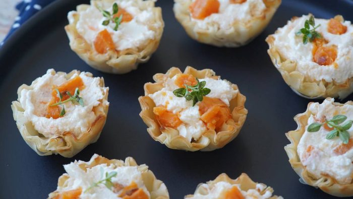 Butternut Squash & Thyme Tartlet