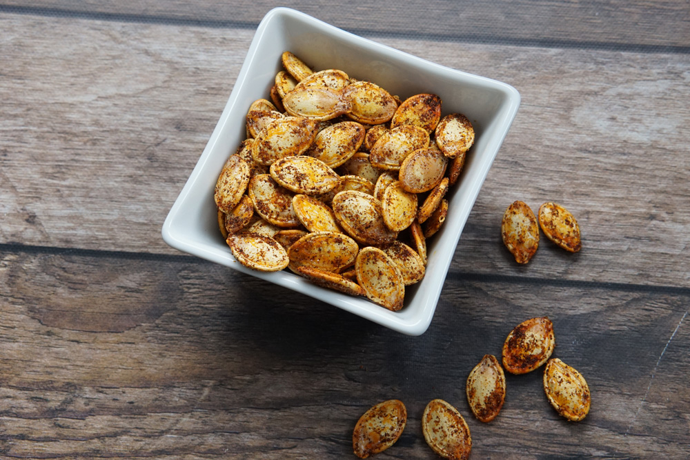 roasted pumpkin seeds