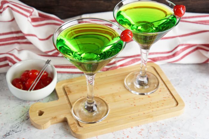 Grinch martini