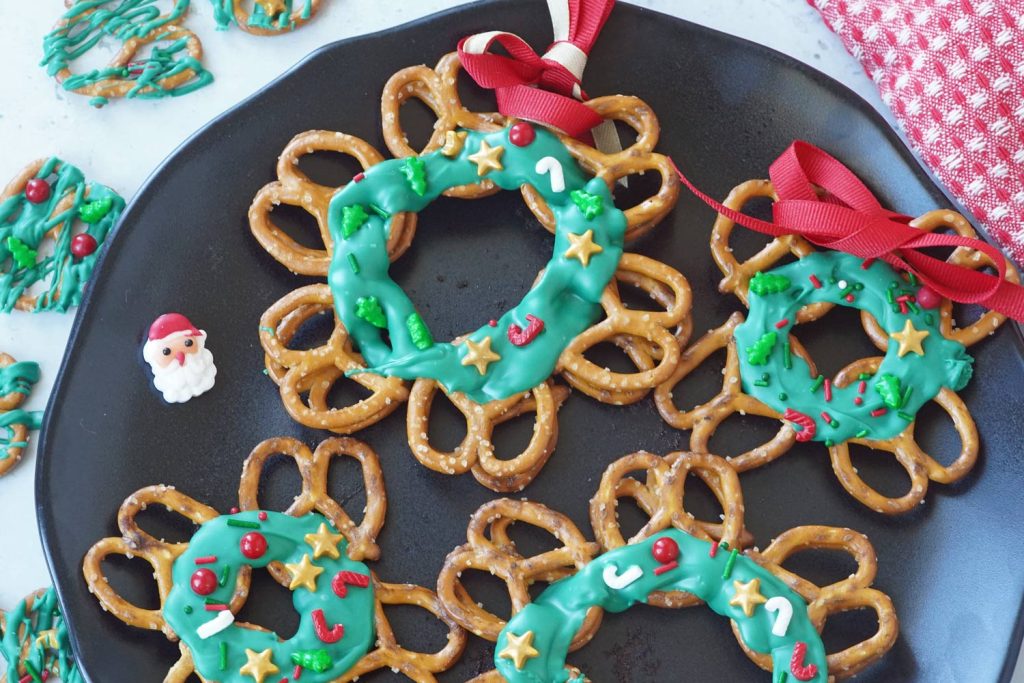 christmas pretzels