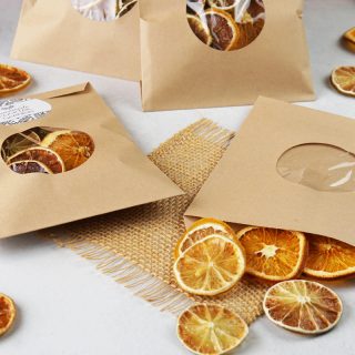 Dried citrus cocktail garnish