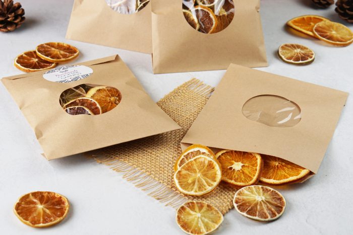 Dried citrus cocktail garnish