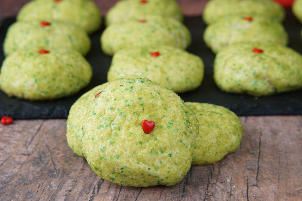 Grinch cookies