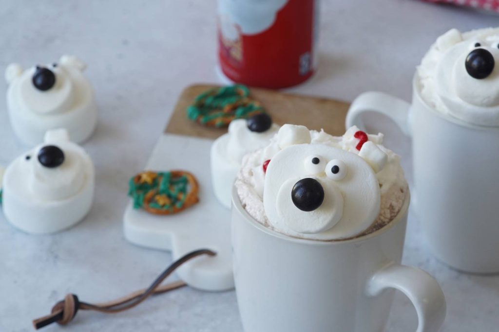 polar bear marshmallows