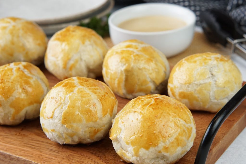 Beef wellington bites