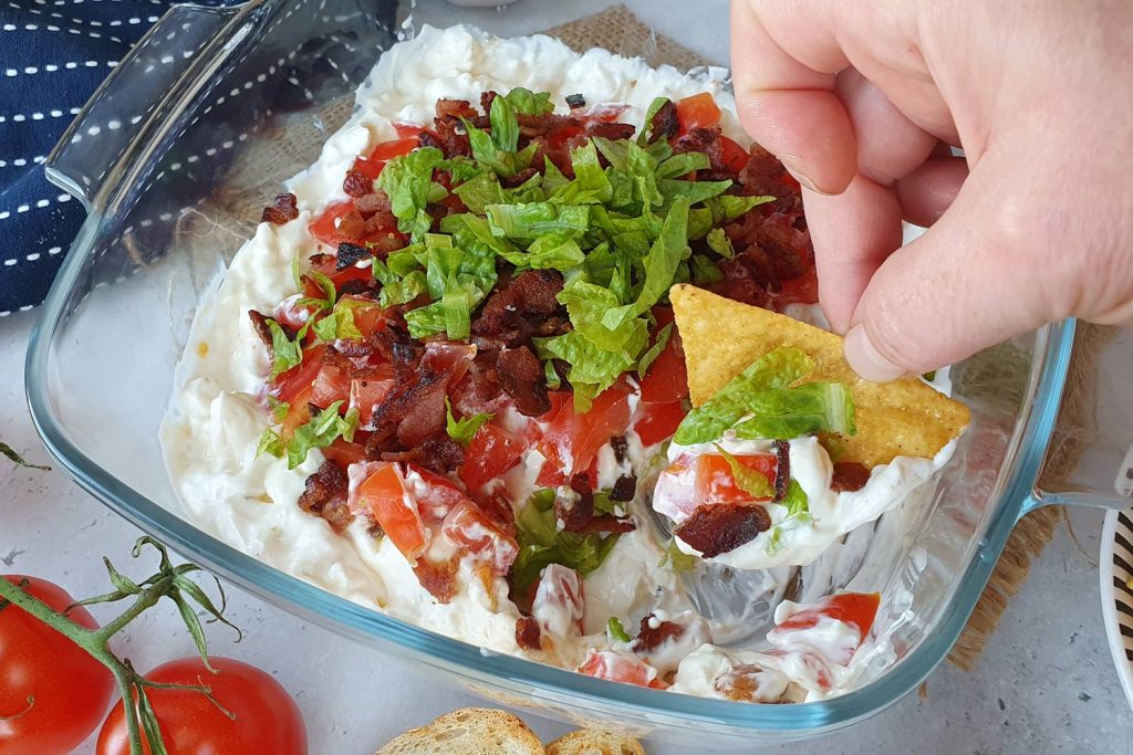 creamy blt dip