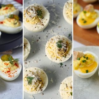 deviled eggs