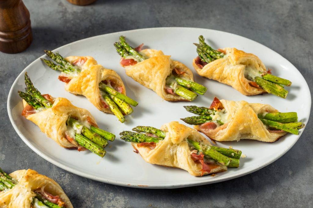 asparagus puff pastry wraps