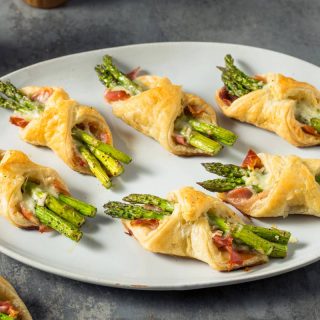 asparagus puff pastry wraps