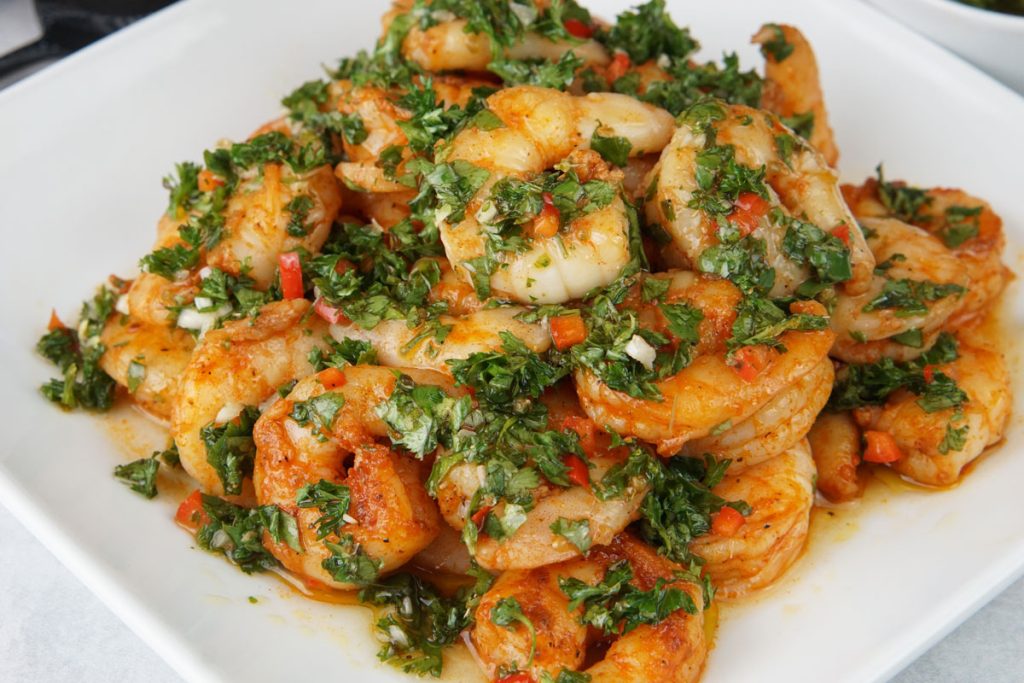 chimichurri shrimp