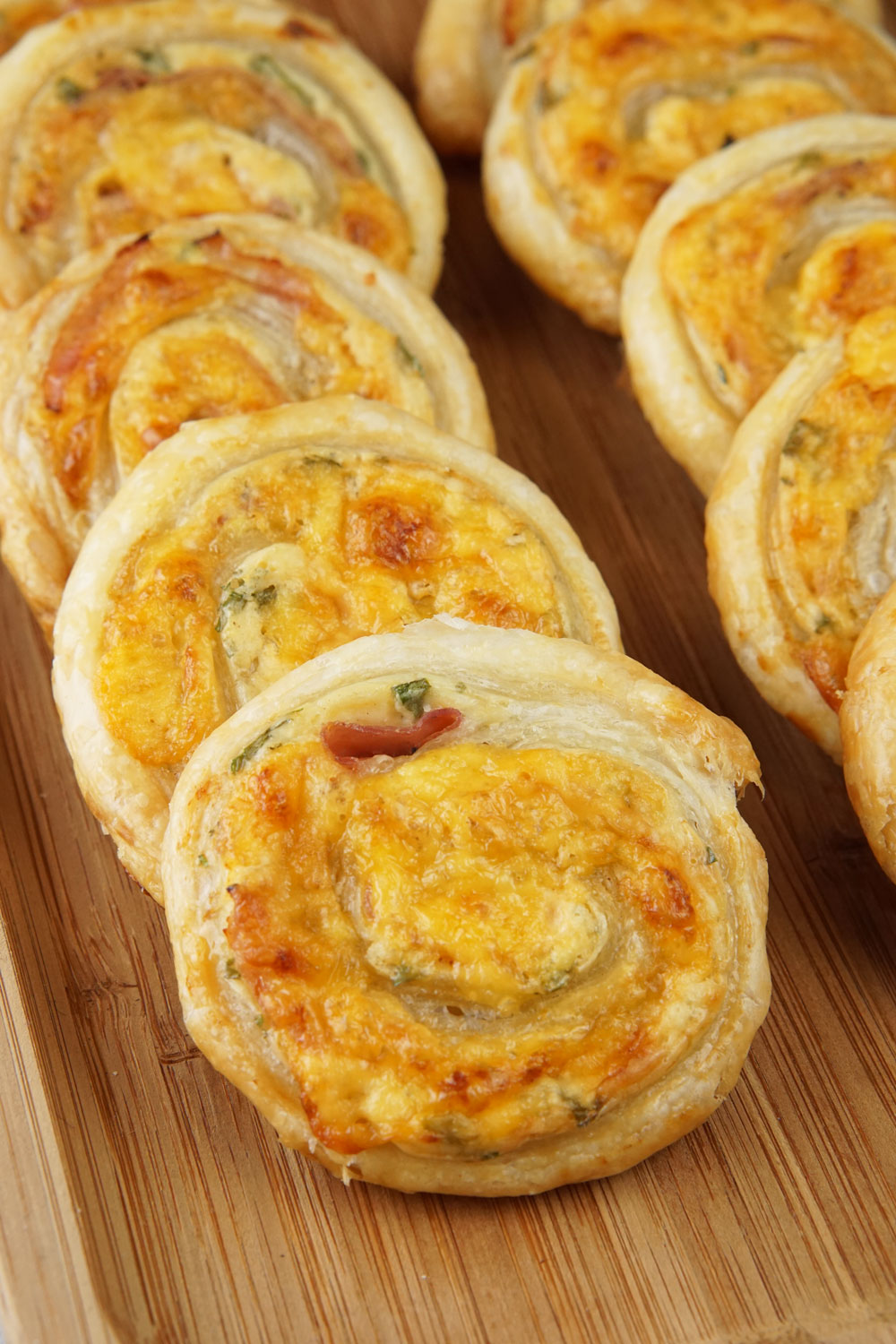 ham and cheese pinwheels
