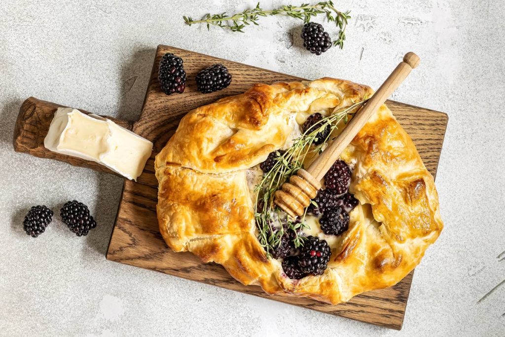 blackberry galette