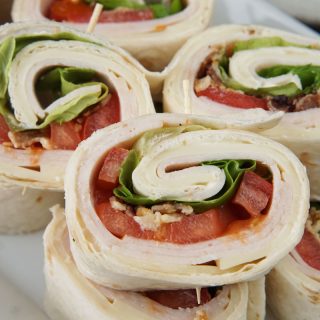 Turkey club pinwheels