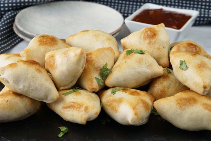 Potato samosas